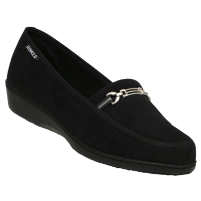 Romulo Casual Textil Negro Mujer Ref 3596